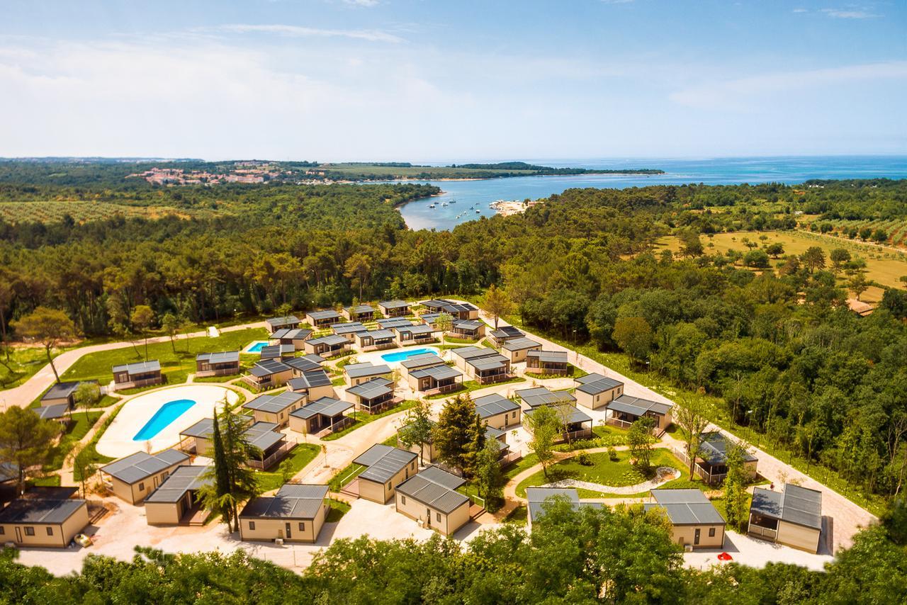 Mobile Homes Camping Santa Marina, Lanterna Tar-Vabriga Екстер'єр фото View of the resort